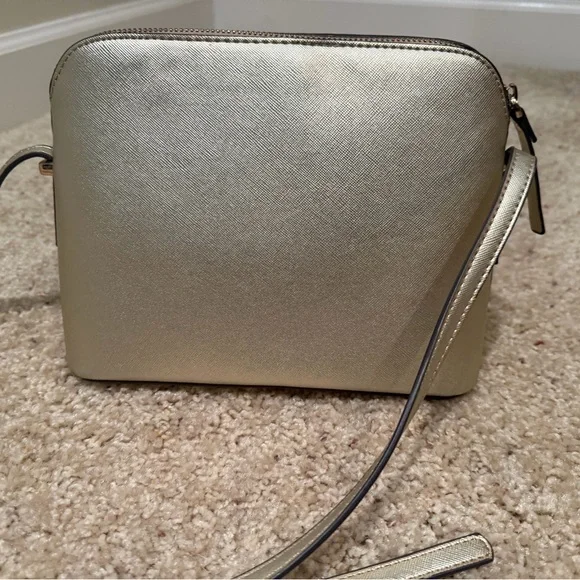 Kate Spade Metallic Gold Crossbody Bag - Picture 5 of 10